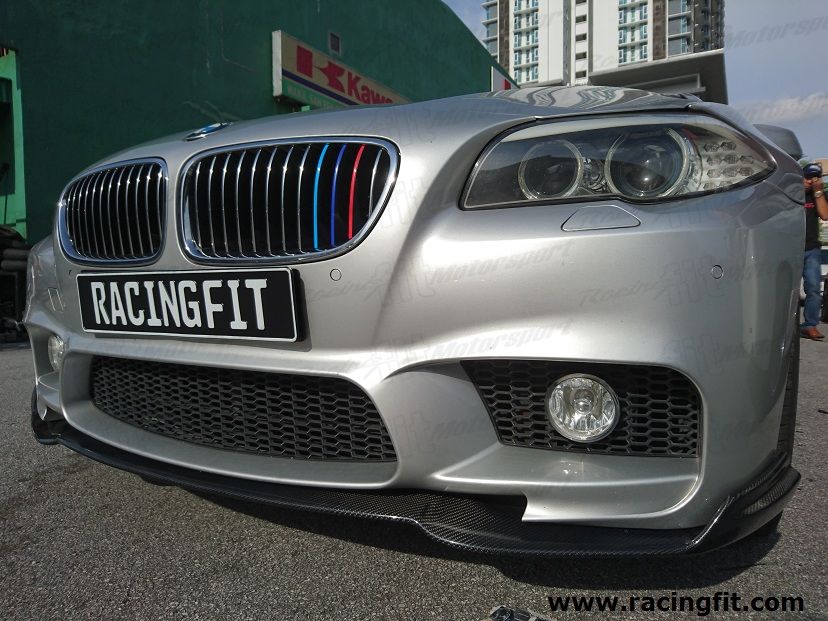 F10 5-Series Kelleners Style Front lip M Sport & M5 